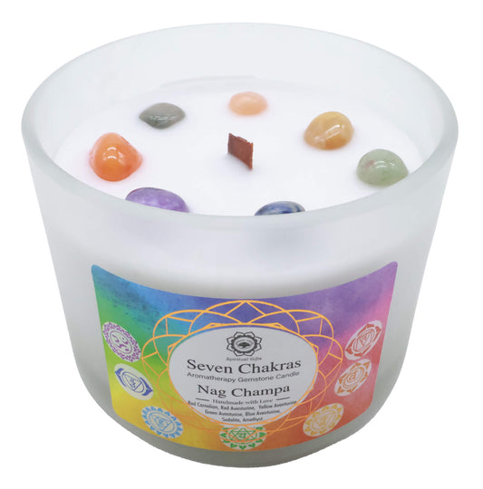 Bougie "Nag Champa" 7 chakras