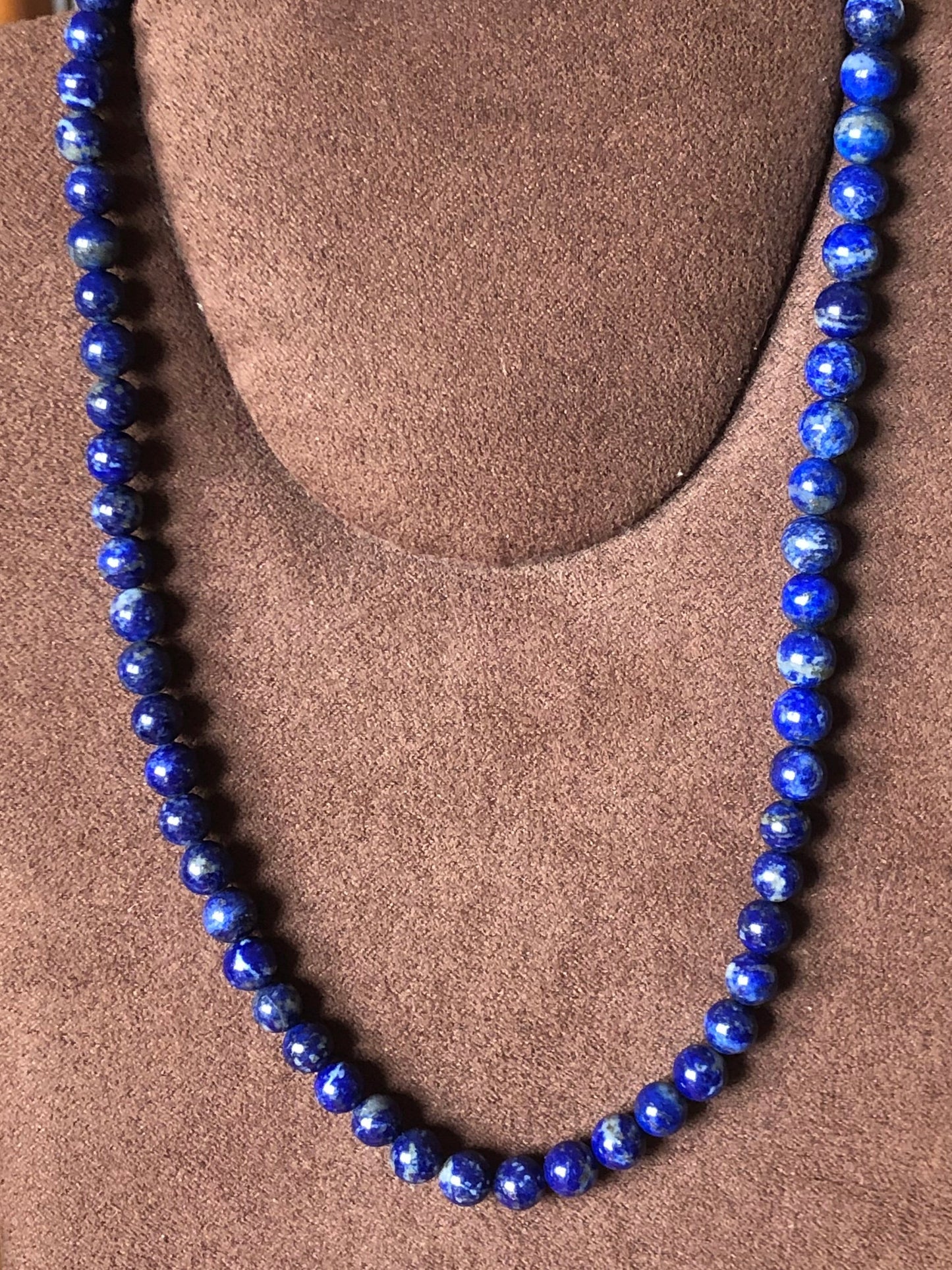 Collier ras de cou Lapis Lazuli