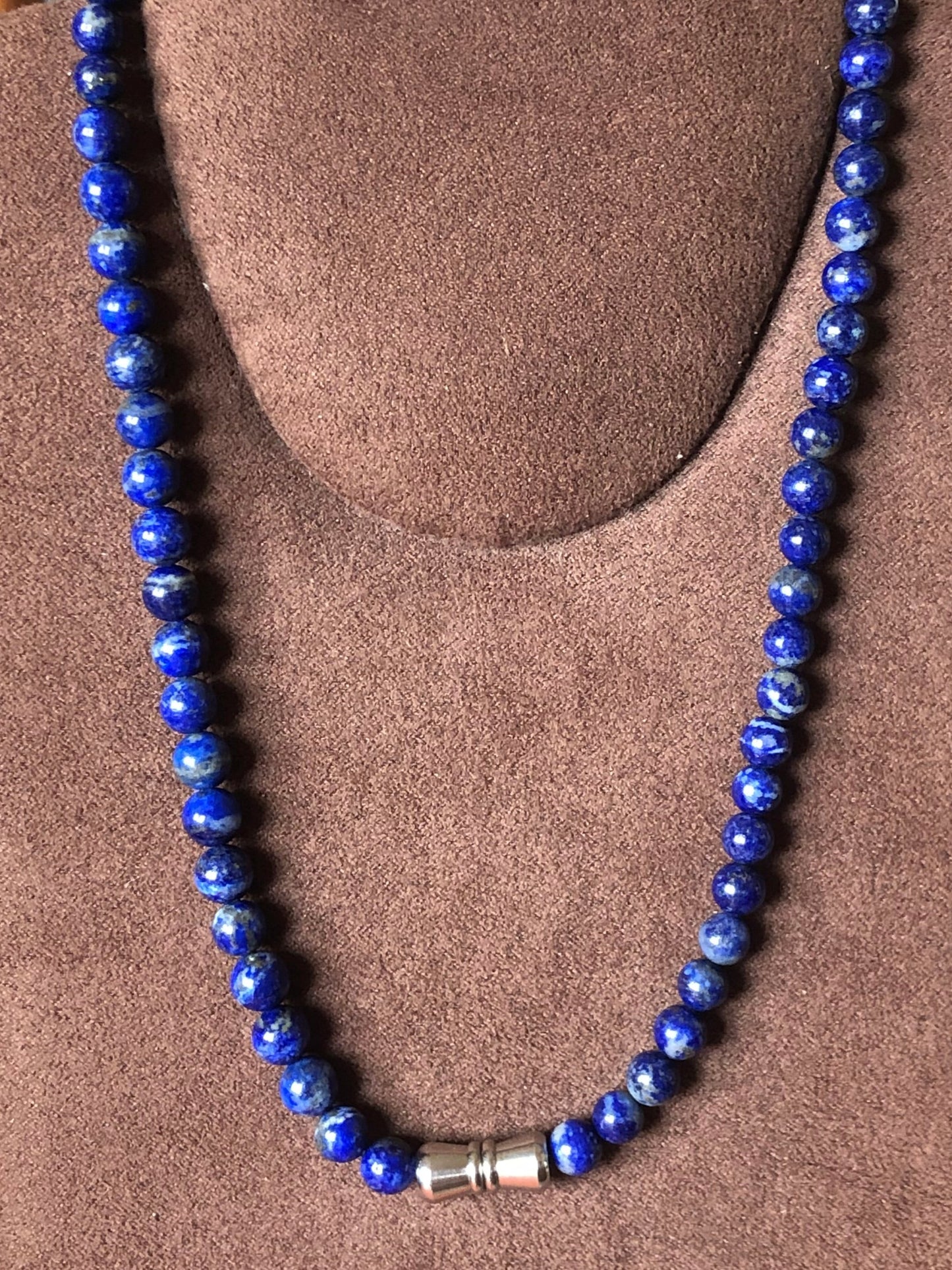 Collier ras de cou Lapis Lazuli