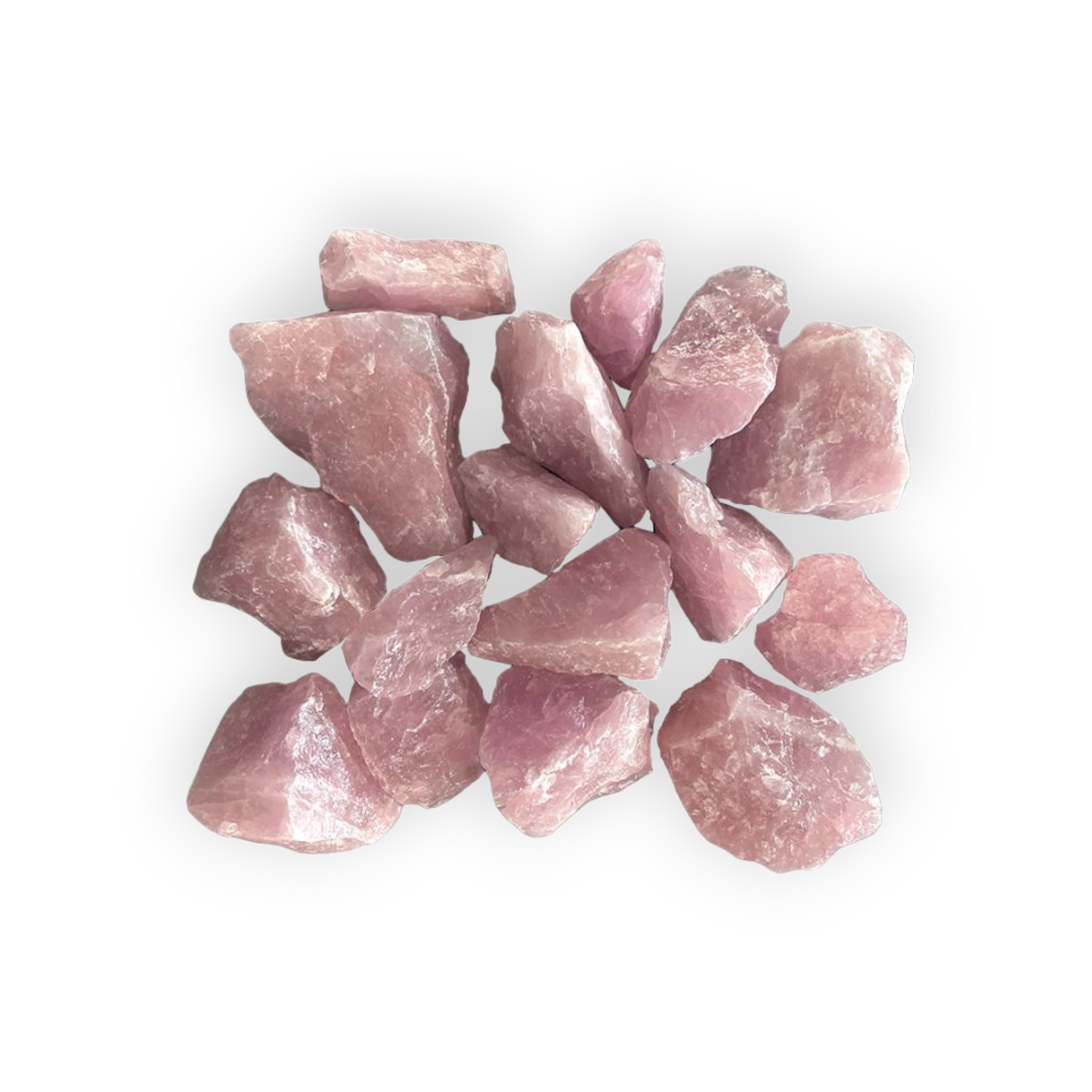 Pierre brute de Quartz rose