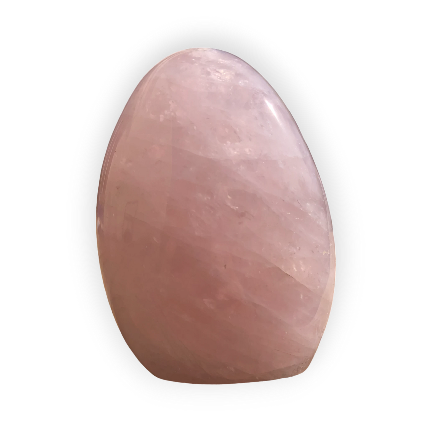 Quartz rose forme libre 647g