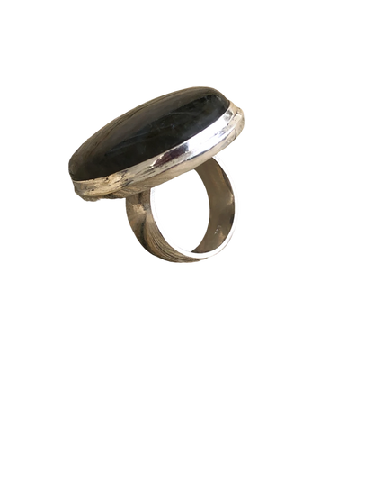 Bague argent et labradorite