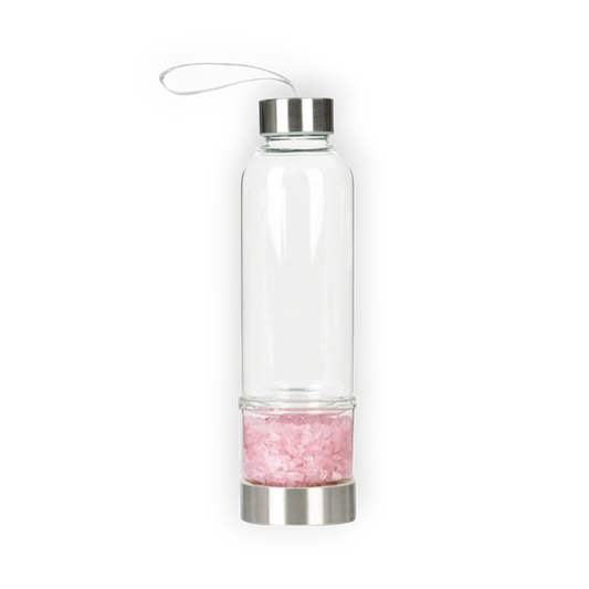 Bouteille "Elixir de Quartz rose"