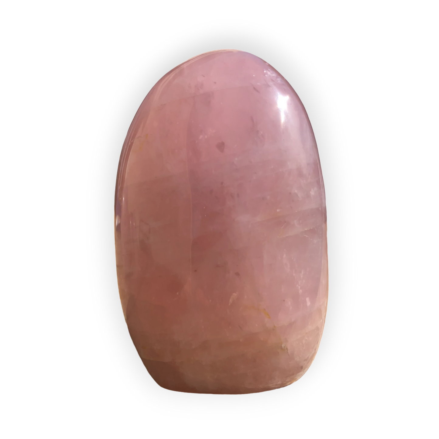 Quartz rose forme libre 855g